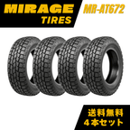 MIRAGE MR-AT672 オールテレーンタイヤ 4本セット